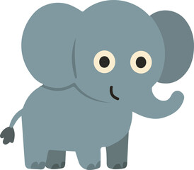 Fototapeta premium Cute Cartoon Giraffe Illustration flat