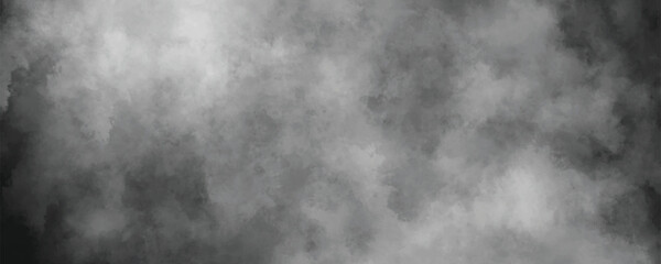 Obraz premium Distressed and faded black and gray watercolor background with a soft artistic effect