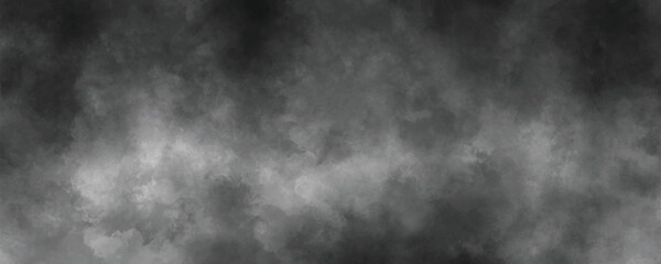 Cloudy abstract monochrome watercolor wash with soft ink textures and shading

