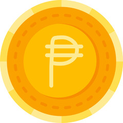 Philippine Peso Coin Icon