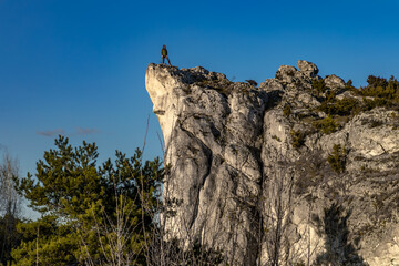 Towarne Mountains, the area around the castle in Olsztyn,