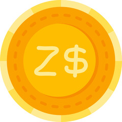 Zimbabwe Coin Icon