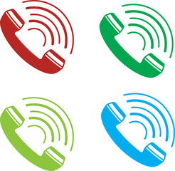 A simple name for the image could be: Wireless Network Icon Vector Illustration