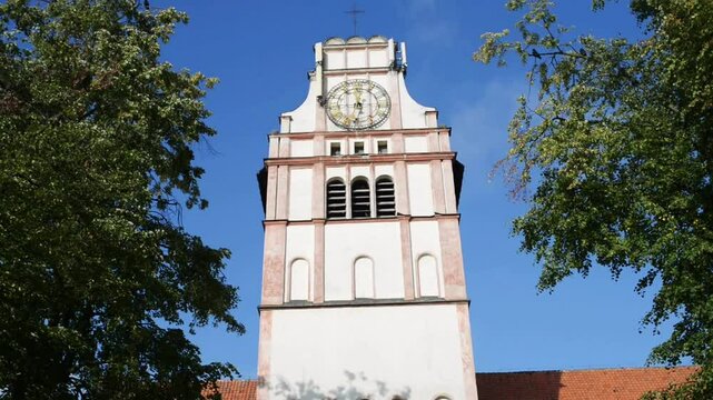 Church of Immaculate Conception in Nidzica, Poand