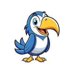 Obraz premium Cheeky Toucan's Cross-Stitch Challenge