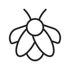 Obraz premium Firefly icon vector image. Suitable for mobile apps, web apps and print media.