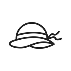 Summer Cap icon vector image. Suitable for mobile apps, web apps and print media.