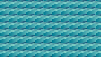 Abstract Teal Geometric Pattern