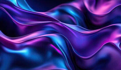 Obraz premium Abstract Fabric Texture. Flowing, vibrant colors, smooth surface