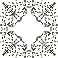 Beautiful Mandala Art and Vector Mandala Design Image.