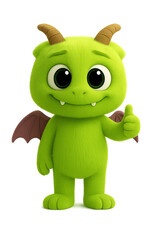 Monster mit Daumen hoch