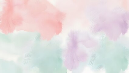 Fototapeta premium Soft Pastel Watercolor Texture Background