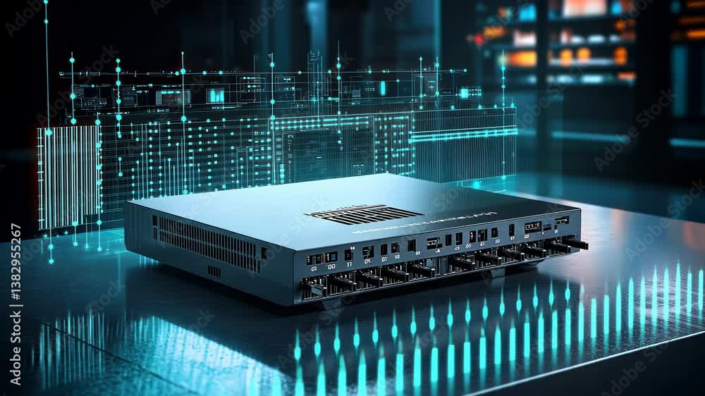 Poster cutting-edge network device: high-performance server technology
