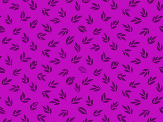 Fototapeta premium seamless pattern with flowers and leaves, floral pattern for textile design and digital papers, seamless background with leaves