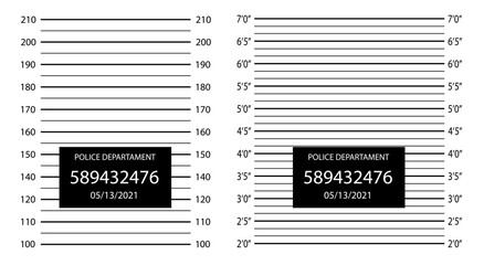 Police lineup or mugshot background © YURII