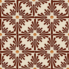 seamless pattern with flowers