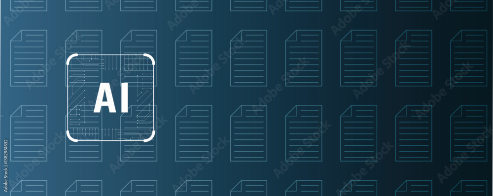 Poster Circuit abstract background for science and business presentation