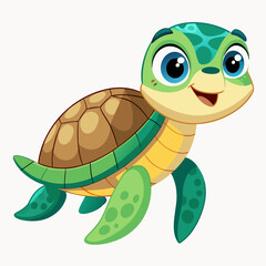funny turtle cartoon