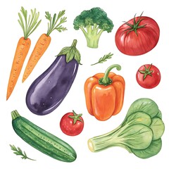 collection of vegetables