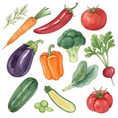 collection of vegetables