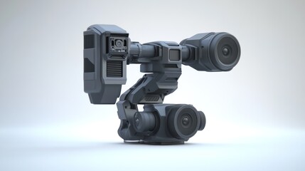 Futuristic robot arm,  3D render,  studio,  tech concept