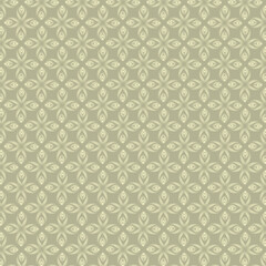 Fototapeta premium Print white, Ivory, Cream, Beige color Abstract Seamless repeating pattern textured geometric background vector Arabic modern simple wallpaper, tile , graphic element for wallpaper, fabric, textile 