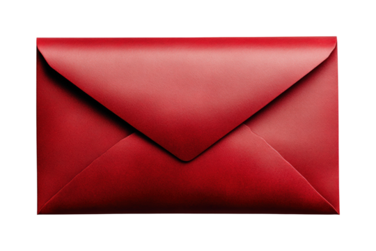 Sending love red envelope delivery home digital warm isolated on transparent background, png