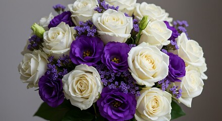 Cream & Violet Dreams AI Generated