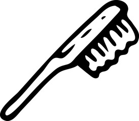 Hand drawn fetlock doodle. Sketch pets icon. Decoration element. Isolated on white background. Vector illustration