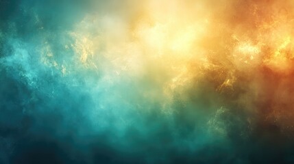 Serene Pastel Green Gradient Background with Pale Yellow & Blue Tones &ndash; Calming Web Banner Design with Right-Side Copy Space for Branding & Digital Media
