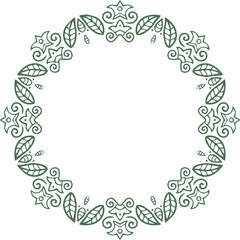 Beautiful flower art and mandala vector design