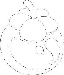 Fruit Tracing For Preschool