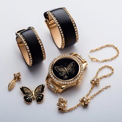 Naklejka premium Elegant 6-Piece Jewelry Set for Women