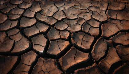 Dry cracked earth, parched land, Earth dirt texture background, arid soil, Dry cracked earth texture, cracked earth, Dry mud, broken texture, desert, global warming, climate change concept.