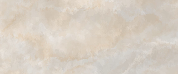 Obraz premium Vector watercolor art background. Old paper. Marble. Stone. Beige watercolor texture for cards, flyers, poster, banner. Stucco. Wall. Brushstrokes and splashes. Painted template for design.