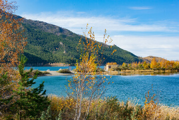 gorgeous picturesque landscape of Borovoye in Kazakhstan. High quality photo