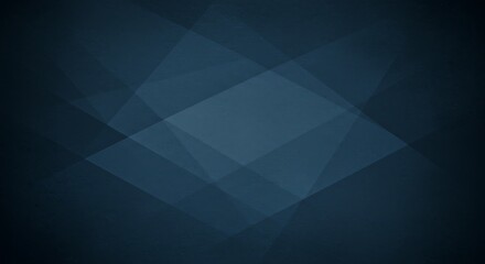 Fototapeta premium Midnight Facets AI Generated