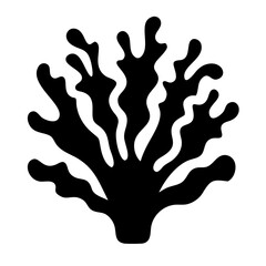 Obraz premium Seaweed silhouettes