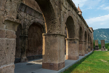 Exterior the Odzun monastery complex