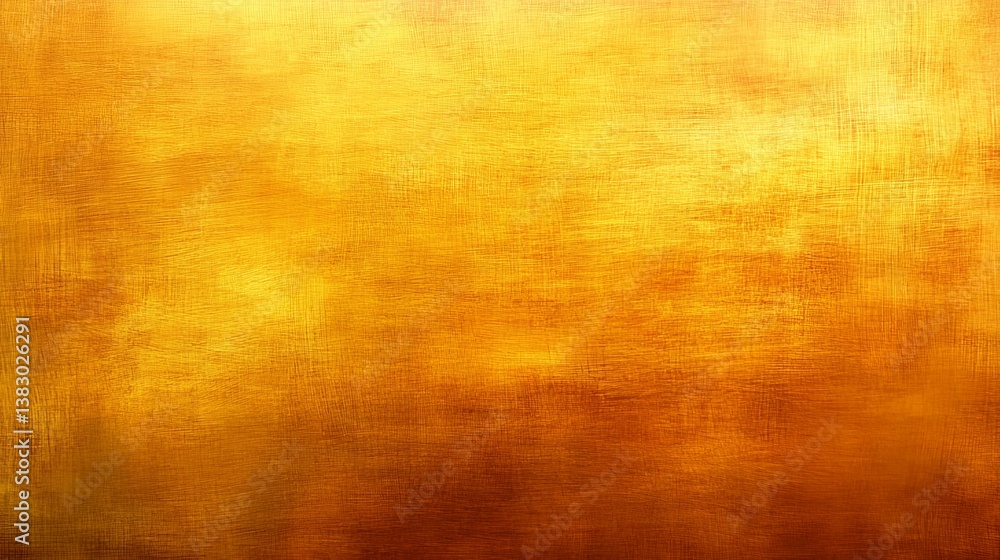 Poster abstract golden textured background with subtle variations and gradients for use in design projects