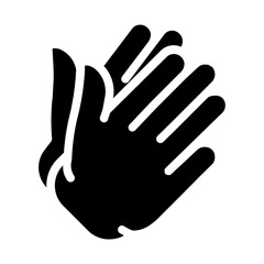 Hand gesture Solid icon