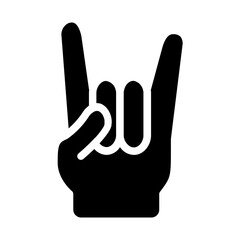 Hand gesture Solid icon