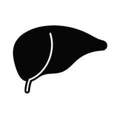 liver icon in a realistic or stylized design.