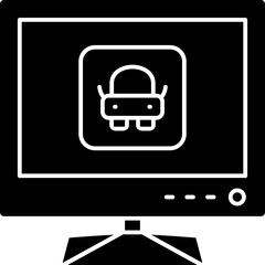 Fototapeta premium Car Icon