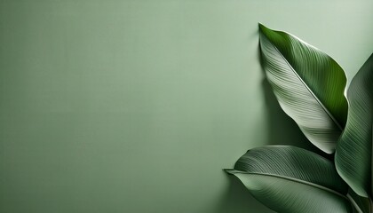 sage green aesthetic background with copyspace
