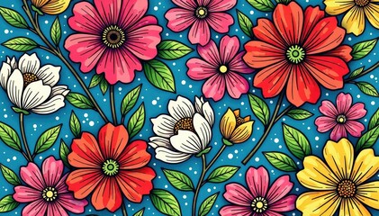 Intricate line art floral pattern, ideal for elegant flyers , geometric, frame, quality