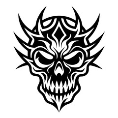 Fototapeta premium Skull Silhouette