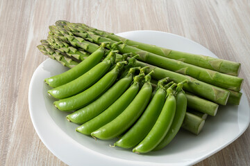 新鮮で美味しいスナックエンドウ