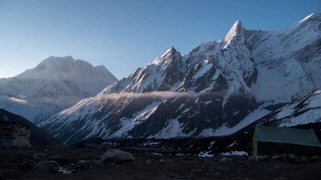 Timelapse - Manaslu trek 1