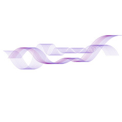 abstract background with waves